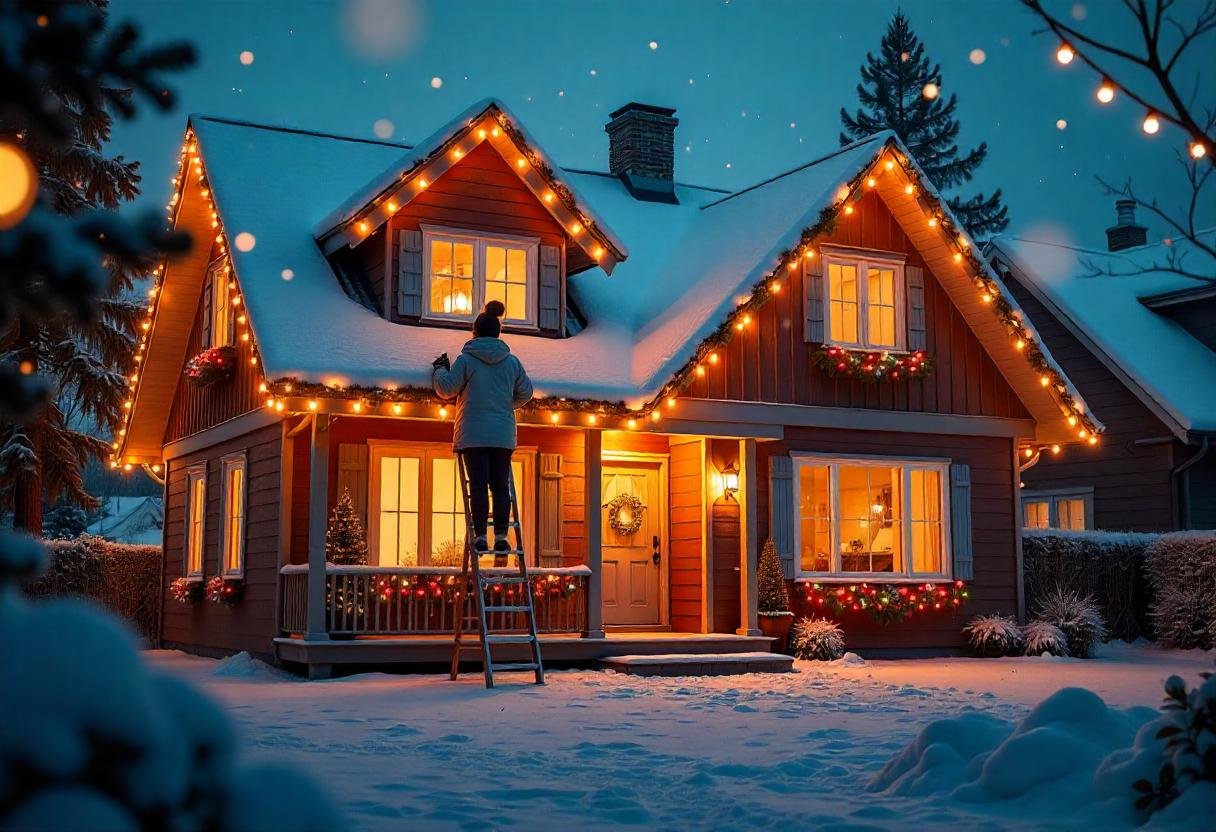 Festive Roof Decoration Tips for the Holidays